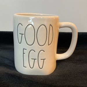 Rae Dunn White Reversible ‘Good Egg’ & ‘Bad Egg’ Mug!
